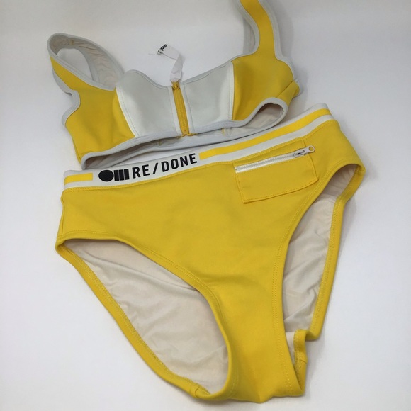 Re/Done Zip Montauk Bikini - Picture 2 of 7
